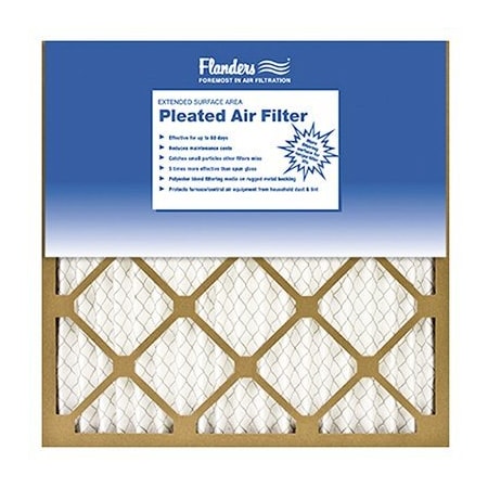Aaf Flanders 20x30x1 Pleated Air Filter 81555.01203